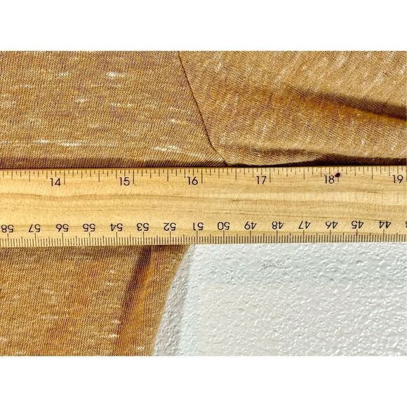 Albion Heathered Brown Long Sleeve Top - Picture 8 of 8